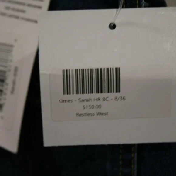 Kimes Ranch Sarah Jeans Blue High Rise Bootcut Size 8/36 NWT - Picture 7 of 13